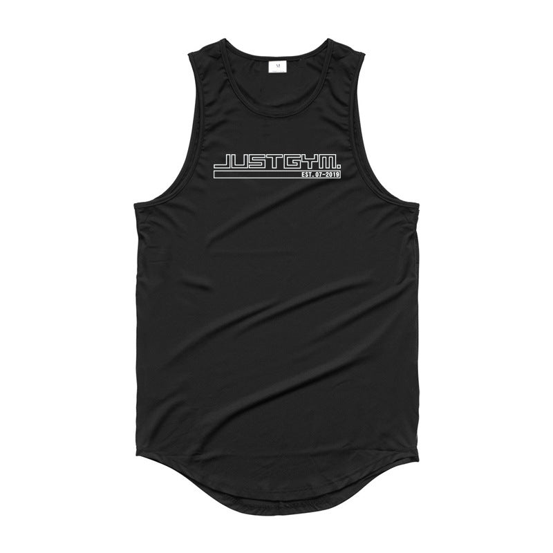 Men's Quick-Dry Sports Vest – Loose Fit Sleeveless Bodybuilding Tank Top