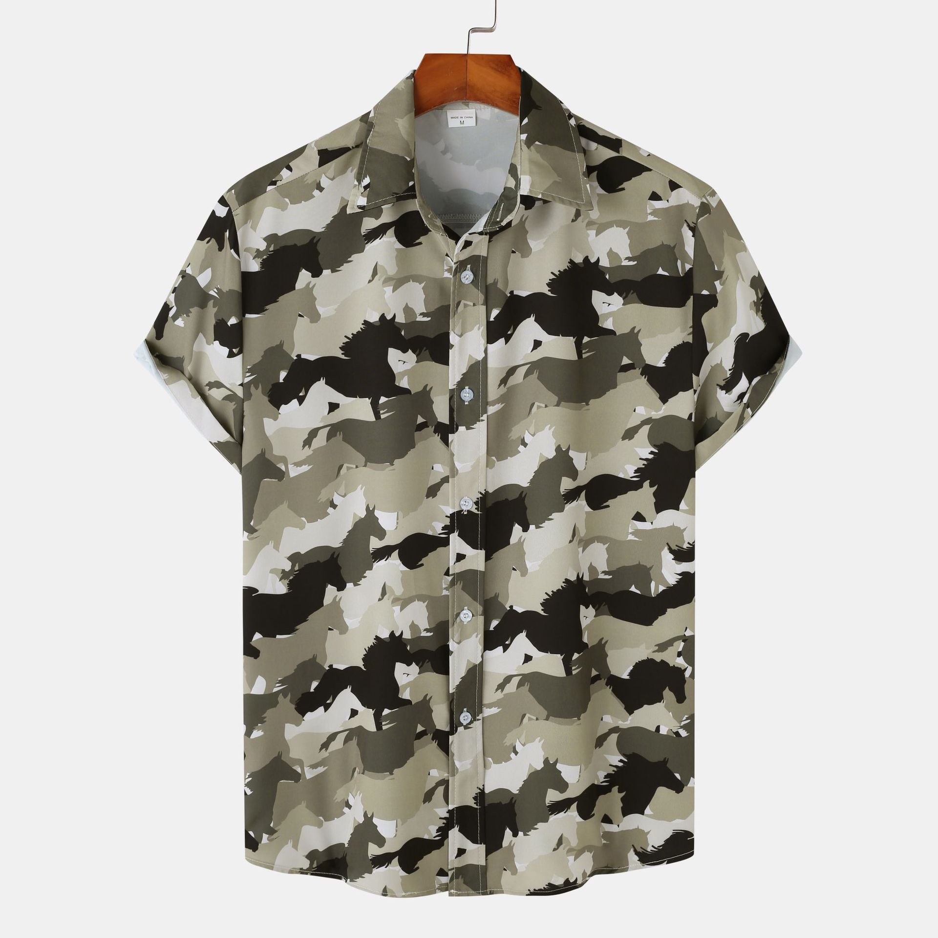Men's Floral Hawaiian Short Sleeve Shirt | Casual Beach Button-Down