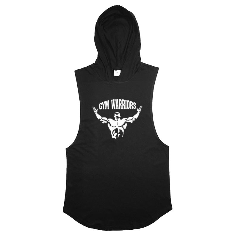 Men's Loose Cotton Training Vest – Sleeveless Gym Tank Top for Bodybuilding