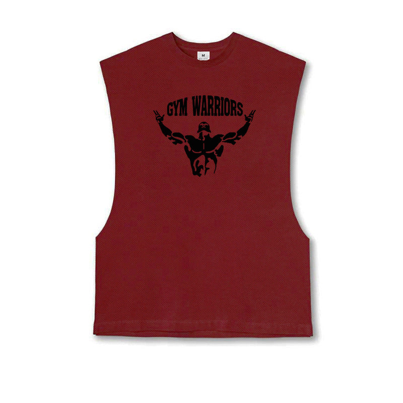 Men's Athletic Sleeveless Vest – Lightweight Gym Training Tank Top