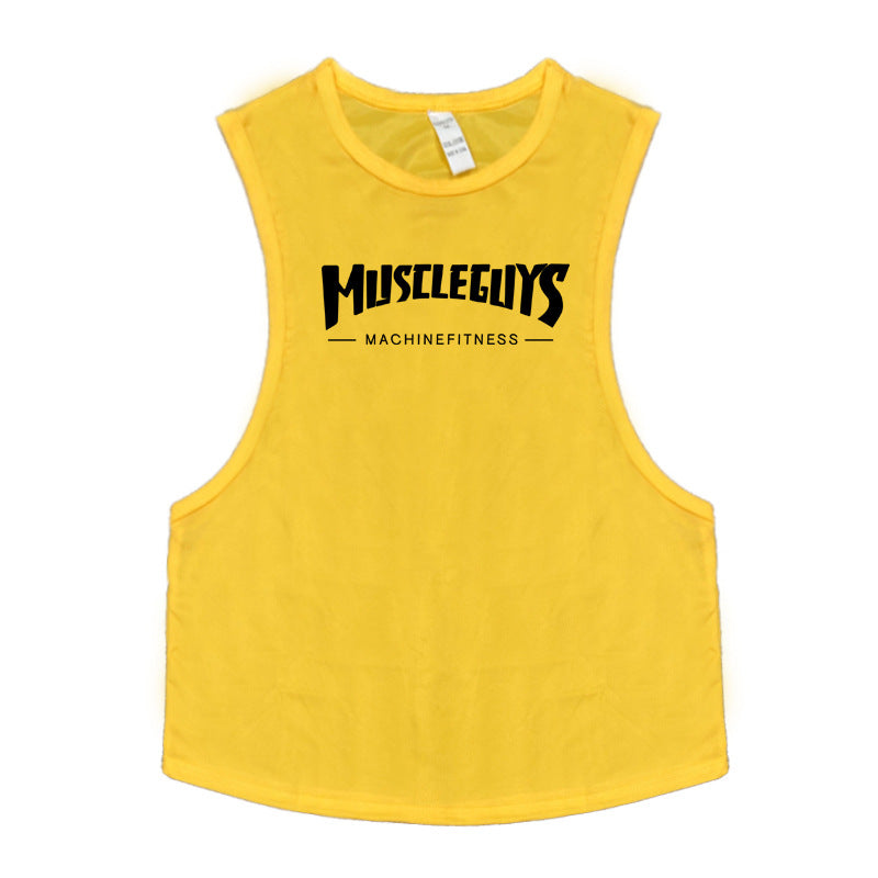 Men's Quick-Dry Fitness Vest – Breathable Running & Bodybuilding Tank Top