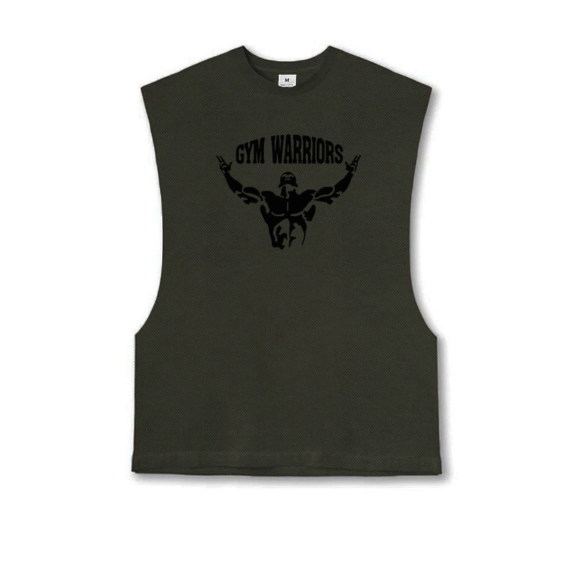 Men's Athletic Sleeveless Vest – Lightweight Gym Training Tank Top