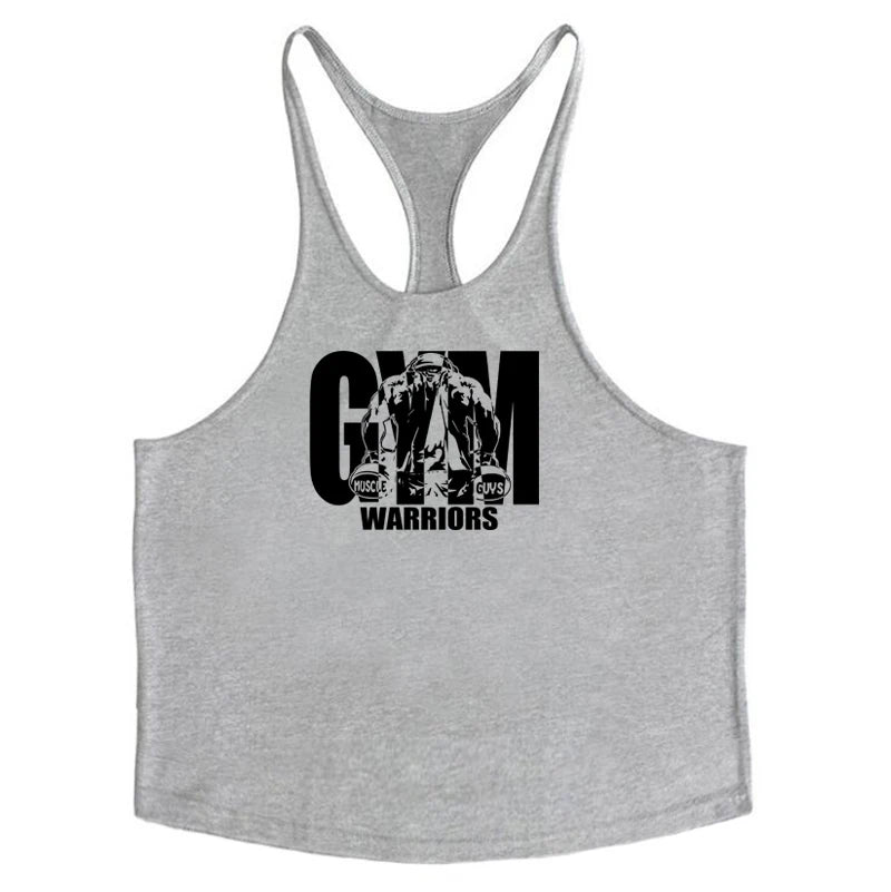 Men's Gym Tank Top – Breathable Cotton Muscle Vest