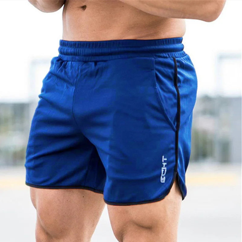 Men's Fitness Gym Shorts – Breathable Mesh Quick-Dry Training & Running Shorts
