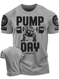 Men's Adrenaline Gym T-Shirt – Breathable, Quick-Dry, Letter Print for Workout & Casual Wear