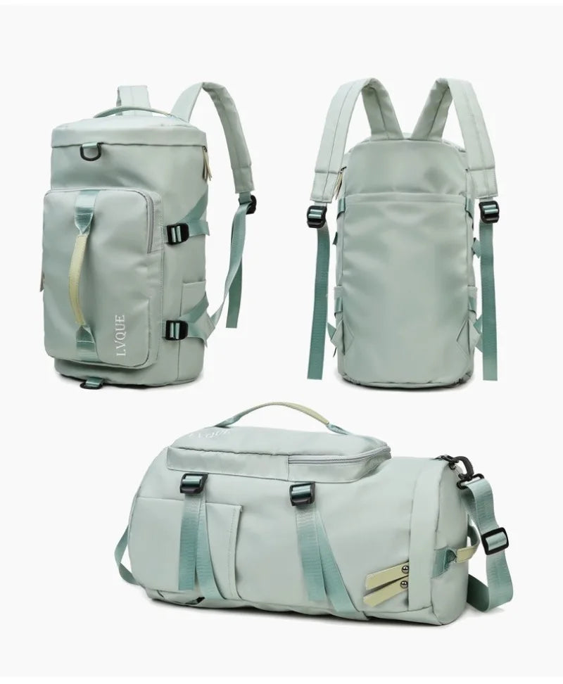 Large Capacity Travel Backpack – Waterproof Sports & Gym Duffel Bag
