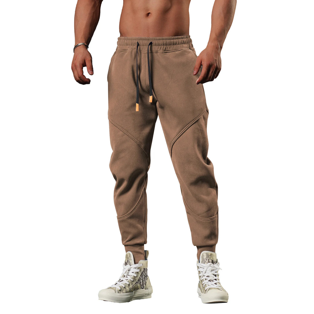 Men's Thick Fleece Sweatpants – Loose Fit, Gym, Running & Basketball Training Pants