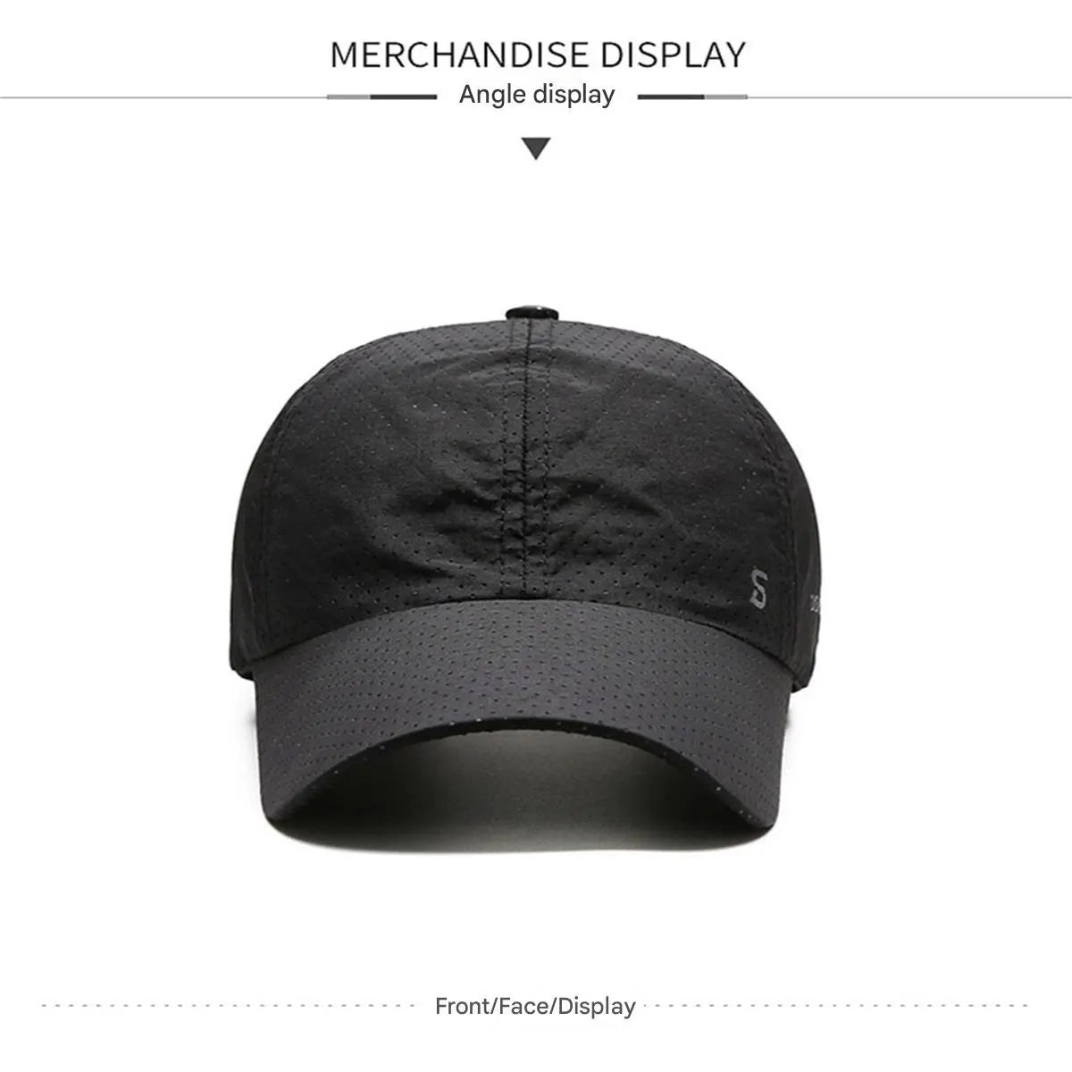 Quick-Dry Sports Running Cap – Breathable Sun Protection Baseball Hat for Men | Fishing & Outdoor