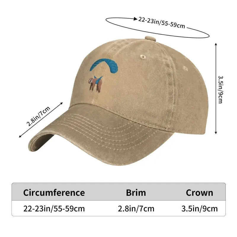 Cotton Baseball Cap | Adjustable Sun Protection Dad Hat