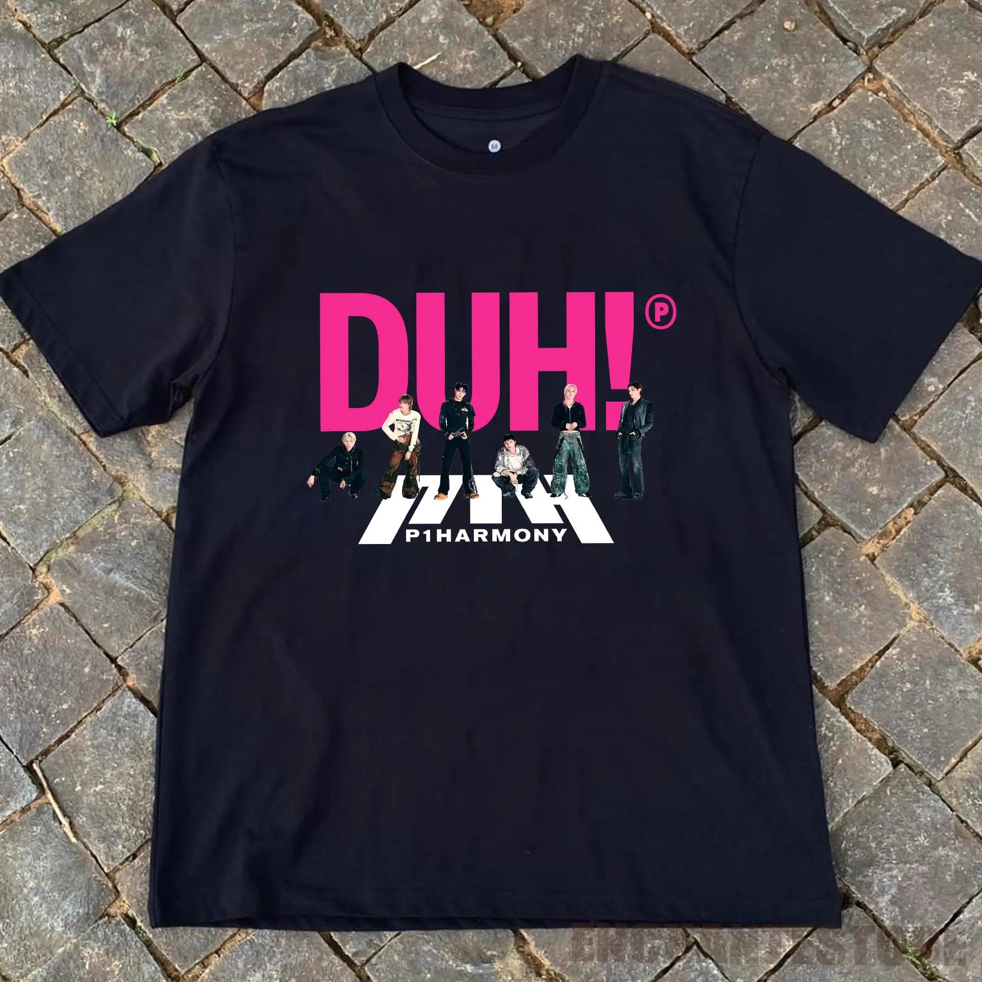 P1Harmony DUH Kpop T-Shirt – Official Fan Merch for Men & Women