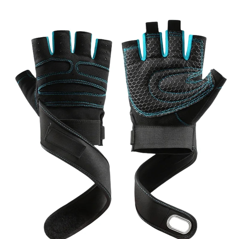 Half-Finger Workout Gloves for Men & Women | Gym, Cycling & Weight Lifting