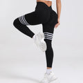 Women's V-Back Scrunch Leggings – Butt Lifting Seamless Gym & Yoga Tights (S-XL)