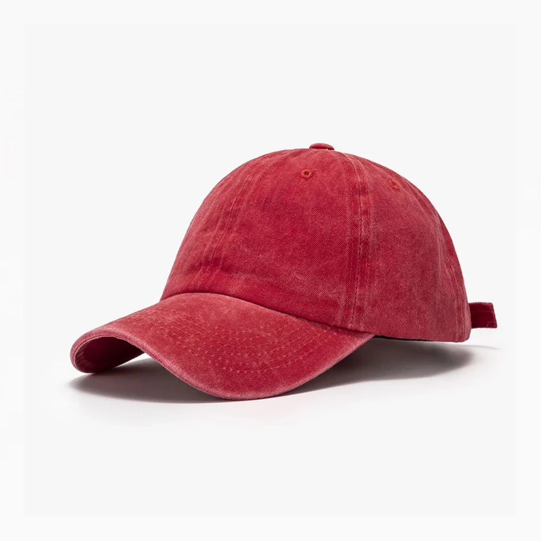 Washed Cotton Vintage Snapback Dad Hat