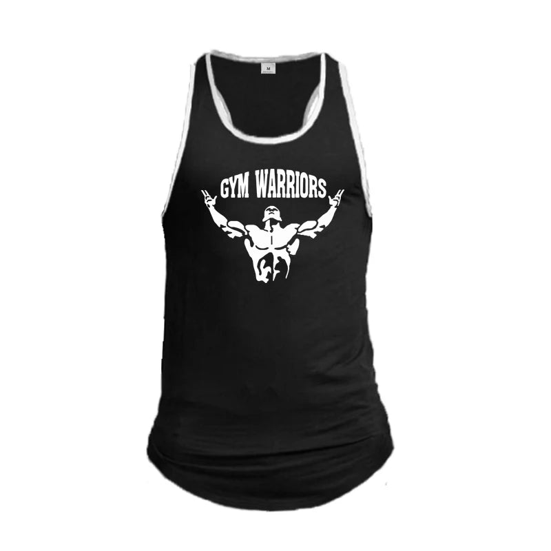 Men's Sleeveless Muscle Tank Top – Cotton Gym & Workout Shirt