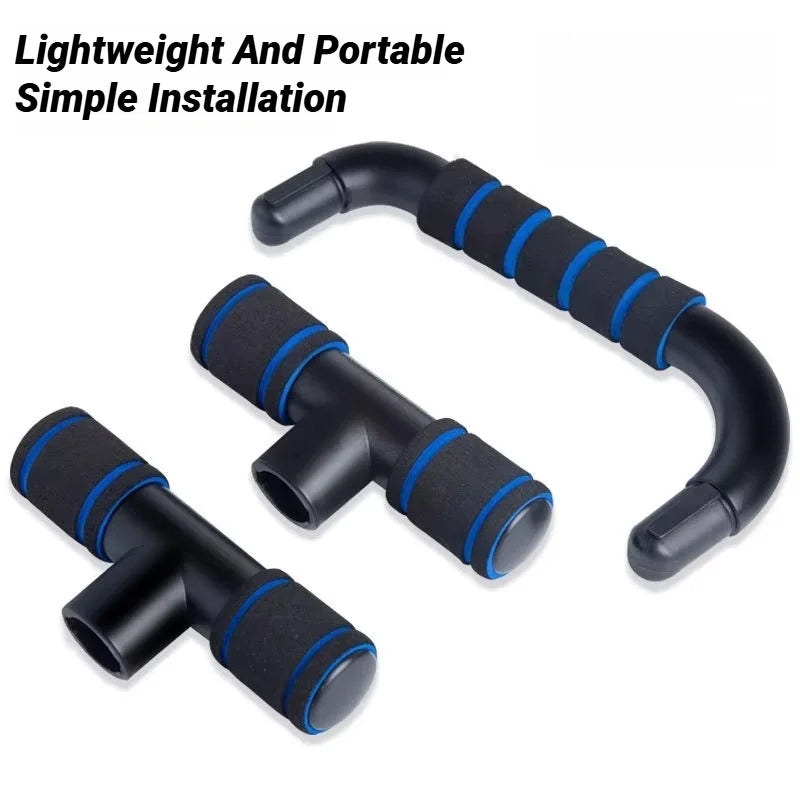 H-Shape Push Up Bars – Non-Slip Foam Handle Stands for Chest, Arms & Core Training | 100kg Capacity