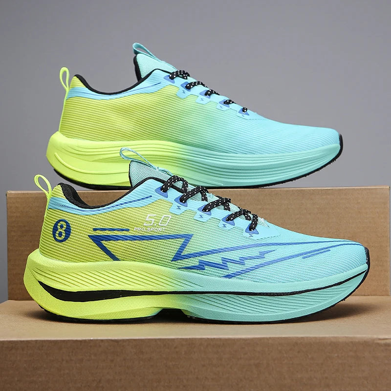 Carbon Plate Running Shoes – Lightweight, Breathable & Anti-Slip | Unisex
