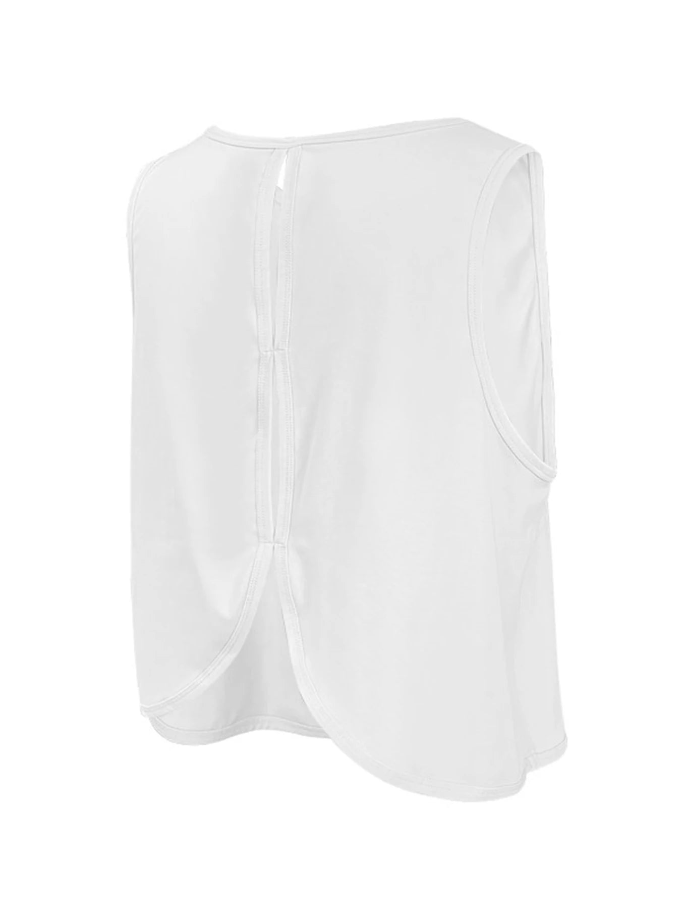 Women's Quick-Dry Cutout Back Tank Top – Breathable Sports Vest