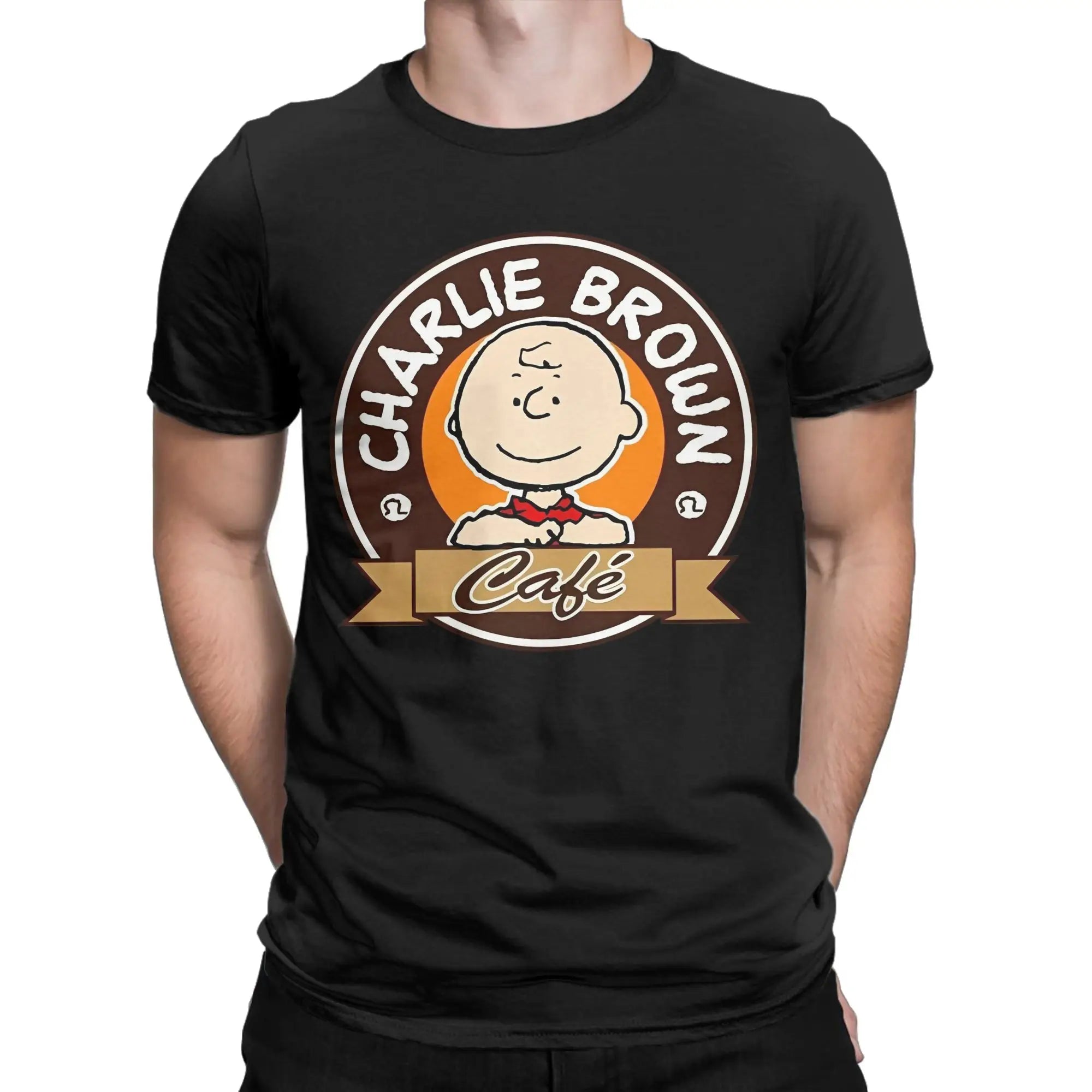 Snoopy & Charlie Brown Graphic T-Shirt | Unisex Cotton Anime Tee