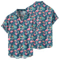 Men's Hawaiian Beach Shirt – Short Sleeve Button-Up Casual Top