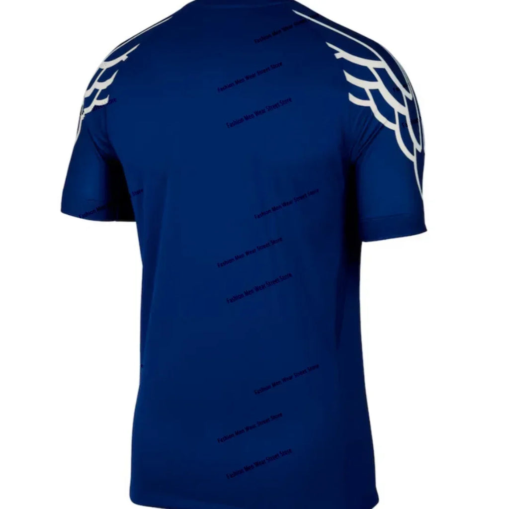 European Club Style Soccer Jersey – Unisex Quick-Dry Graphic Tee