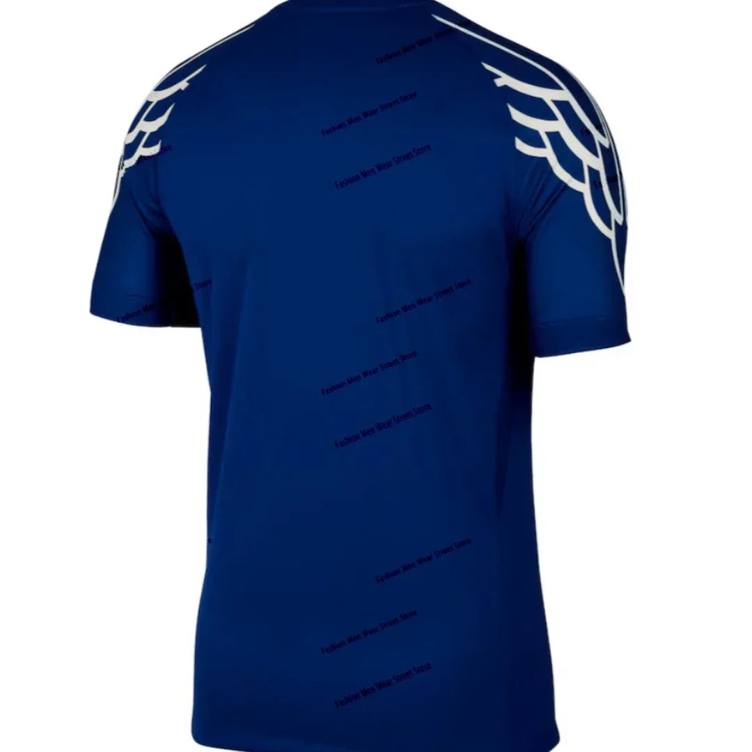 European Club Style Soccer Jersey – Unisex Quick-Dry Graphic Tee