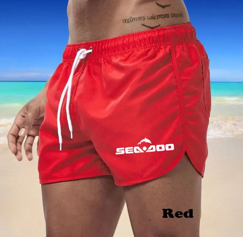 Men's Board Shorts – Breathable Quick-Dry Beach Swim Trunks