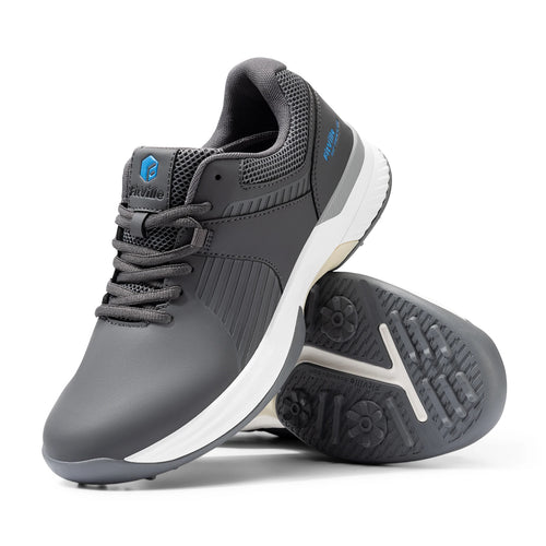 FitVille Men's Wide Golf Shoes – Waterproof, Non-Slip & Extra Wide Fit for Swollen Feet
