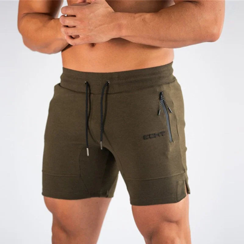Men's Zip Pocket Athletic Shorts – Lightweight Gym, Running & Beach Shorts