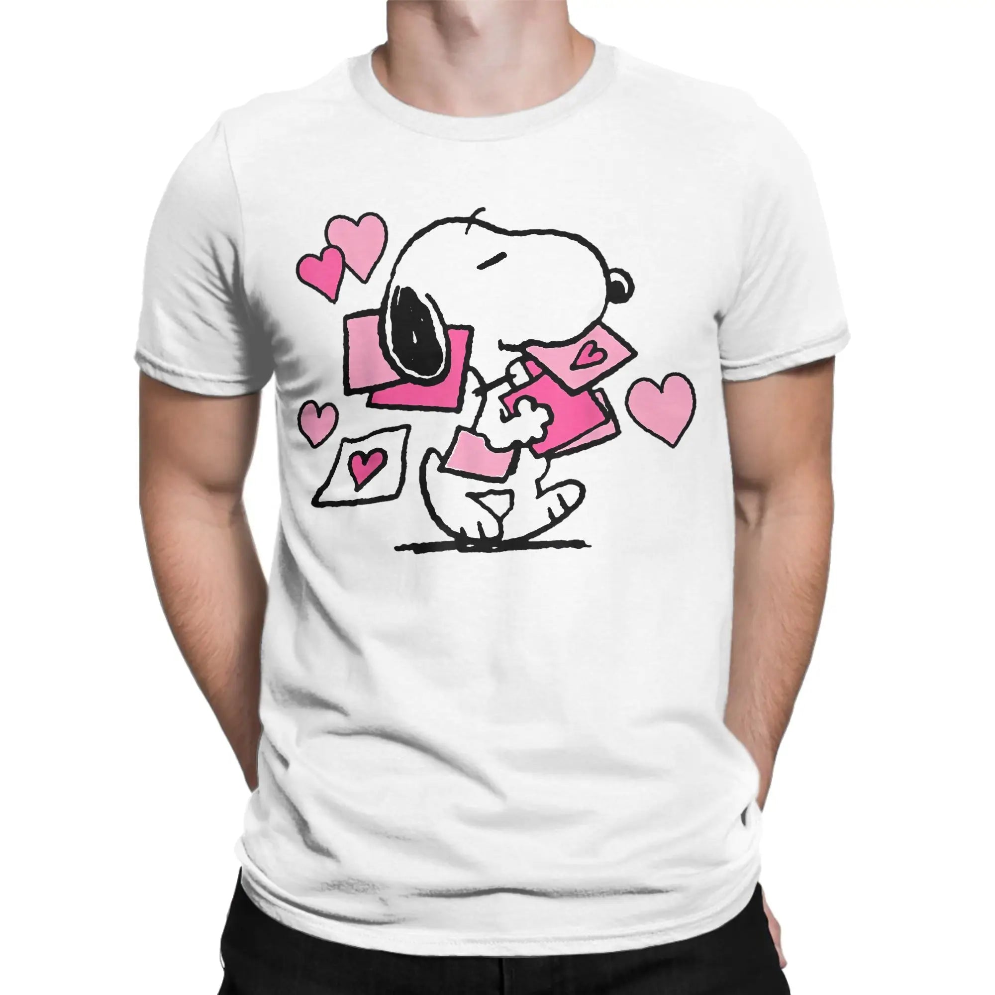 Snoopy & Charlie Brown Graphic T-Shirt | Unisex Cotton Anime Tee