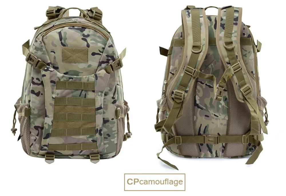 Tactical Hiking Backpack – Waterproof Military Rucksack for Camping, Travel & Outdoor Adventures
