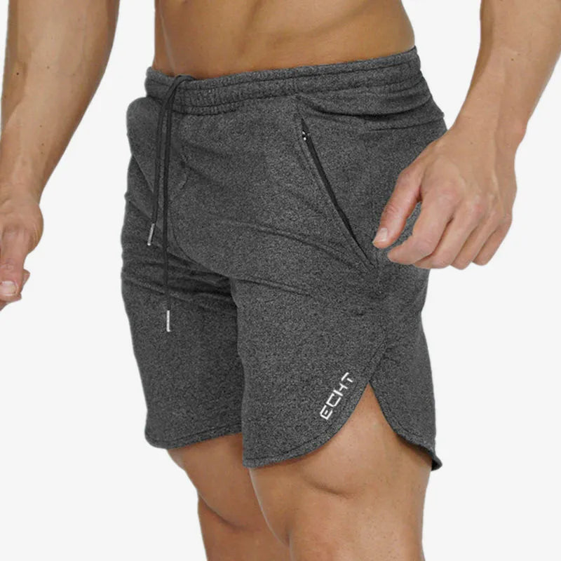 Men's Cotton Casual Gym Shorts – Slim Fit Workout & Running Bermuda