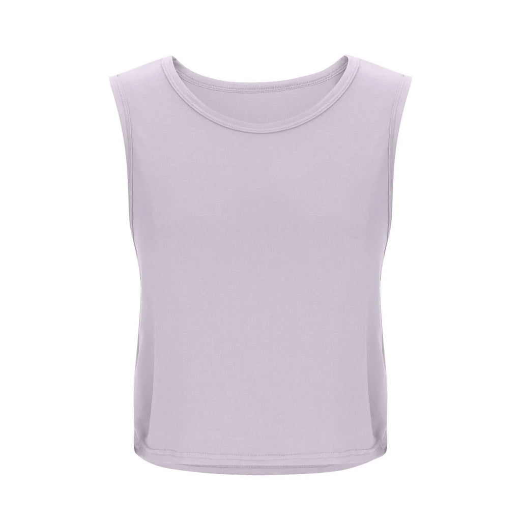 Women's Sleeveless Yoga Tank Top – Breathable Athletic Vest