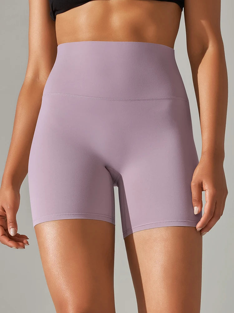 Women's High Waist Yoga Shorts | Squat-Proof Fitness & Gym Shorts
