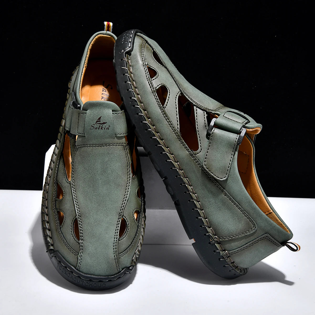 Men's Open-Toe Beach Sandals – Comfortable, Non-Slip & Breathable Summer Shoes