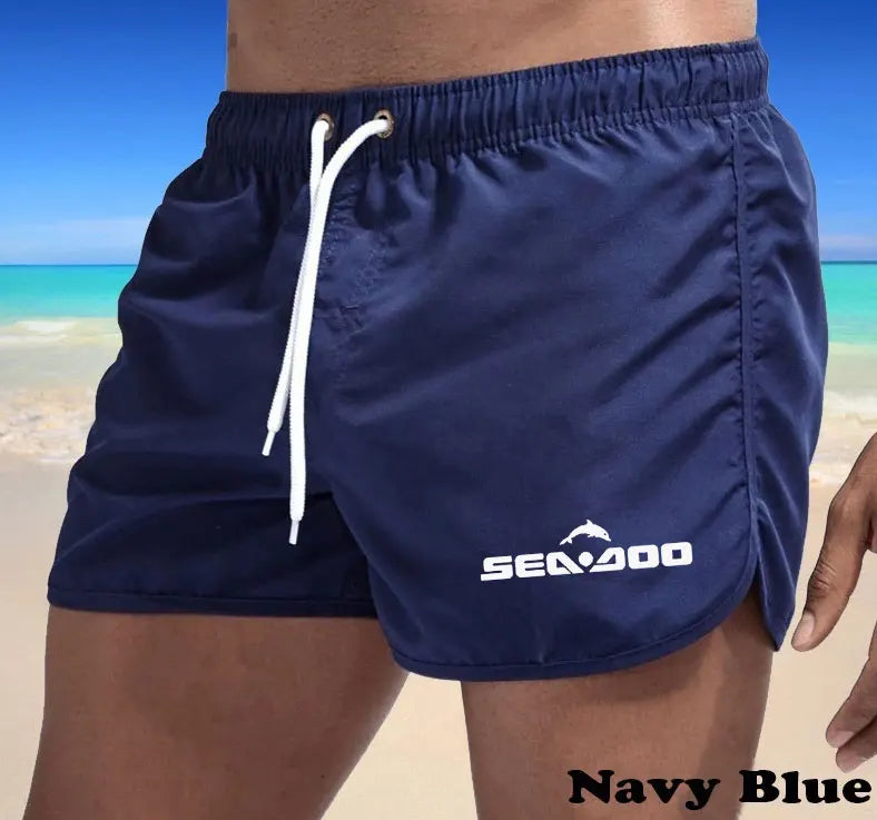 Men's Board Shorts – Breathable Quick-Dry Beach Swim Trunks