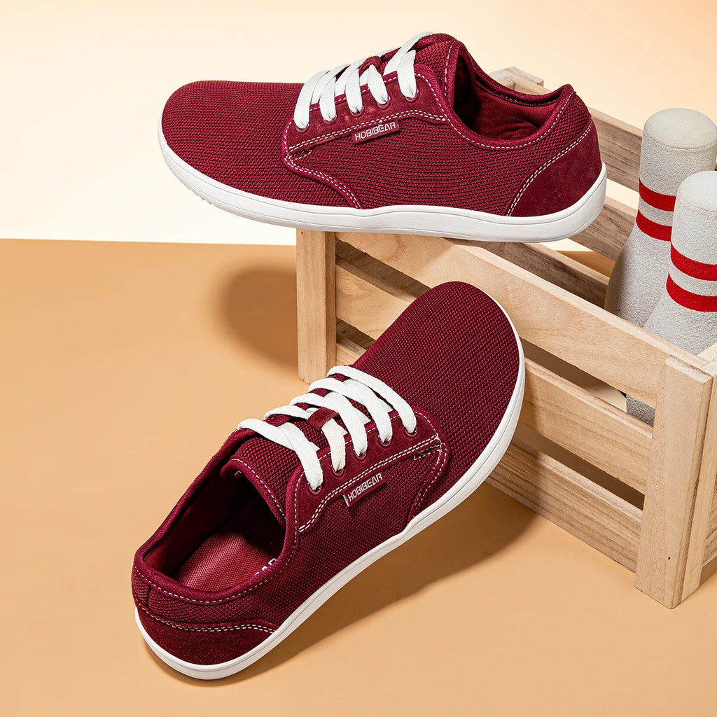 HOBIBEAR Barefoot Sneakers – Wide Toe Box, Zero Drop, Breathable Mesh | Unisex