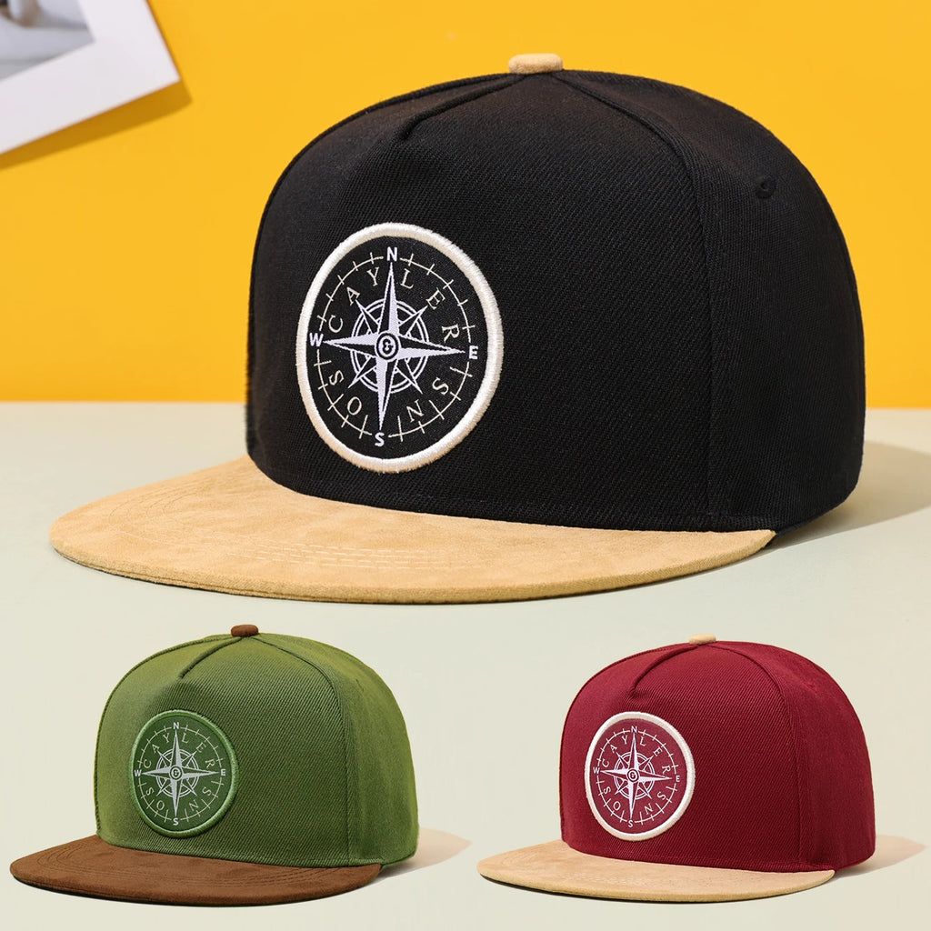 Unisex Hip Hop Flat Brim Baseball Cap – Street Style Outdoor Shade Hat