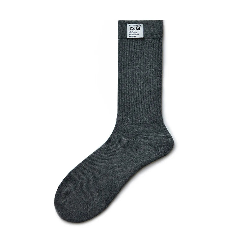 Men's Cotton Crew Socks – Sweat-Absorbing Business & Sport Socks