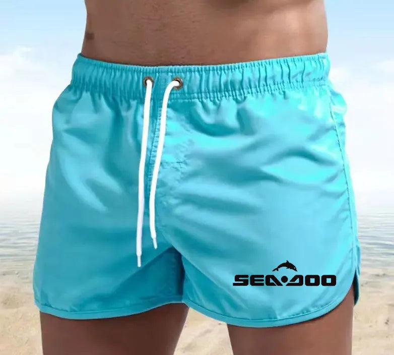 Men's Board Shorts – Breathable Quick-Dry Beach Swim Trunks