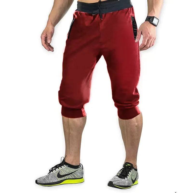 Men's Elastic Waist Jogger Shorts – Casual & Athletic Fit (M–XXXL)