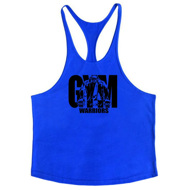 Men's Gym Tank Top – Breathable Cotton Muscle Vest