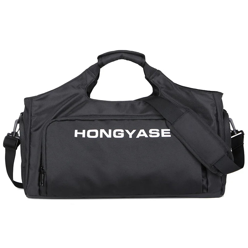 Men's Gym Duffle Bag | Waterproof Sports Travel Bag with Shoe Pocket