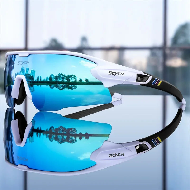 UV400 Cycling Sunglasses – Windproof Sport Glasses for MTB, Running & Outdoor
