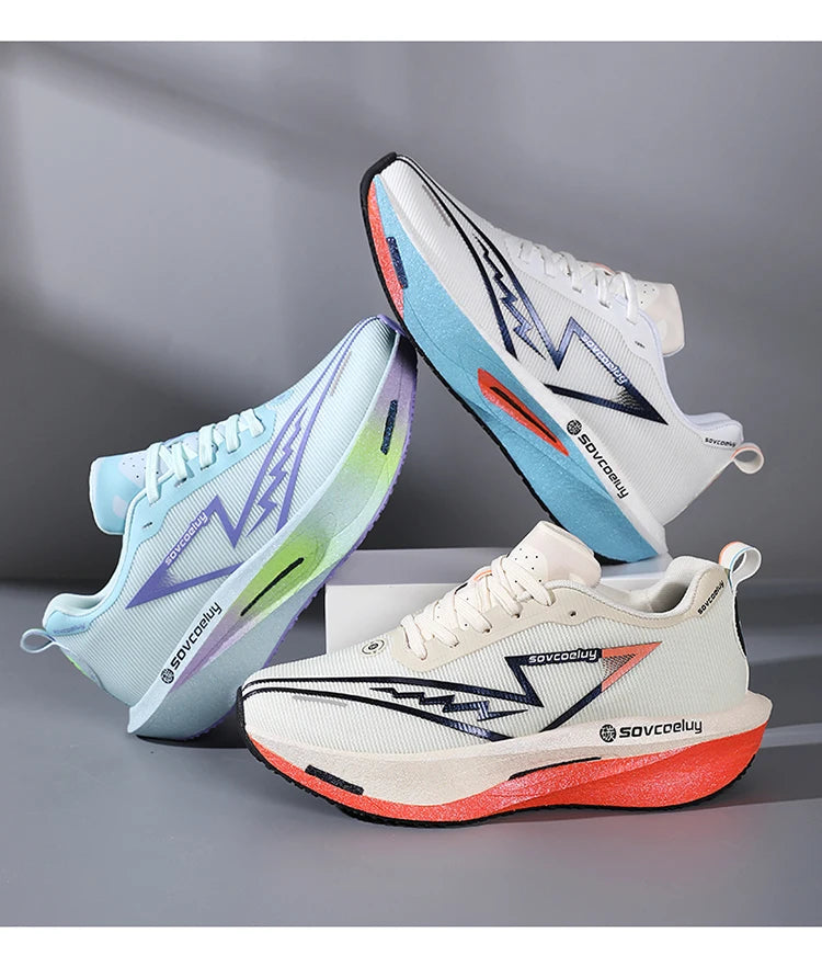 Carbon Plate Running Shoes – Breathable, Lightweight & Cushioned | Unisex Daily Fitness