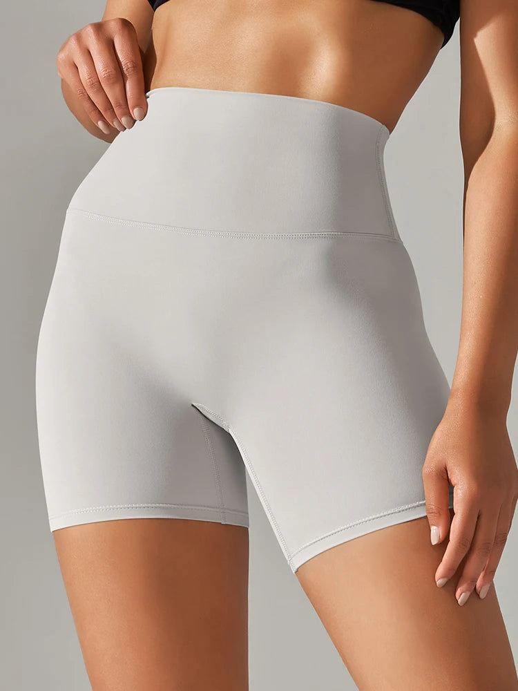 Women's High Waist Yoga Shorts | Squat-Proof Fitness & Gym Shorts