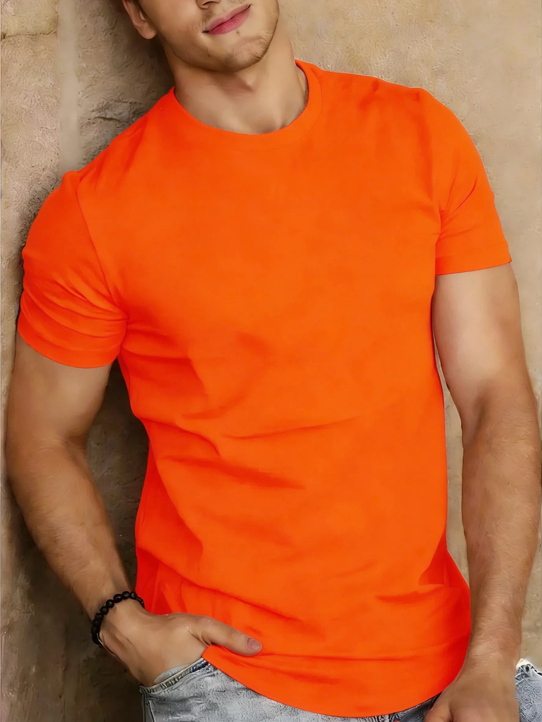 Men's Cotton Sport T-Shirt - 15 Colors