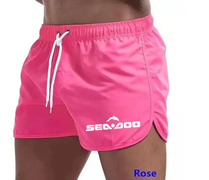 Men's Board Shorts – Breathable Quick-Dry Beach Swim Trunks