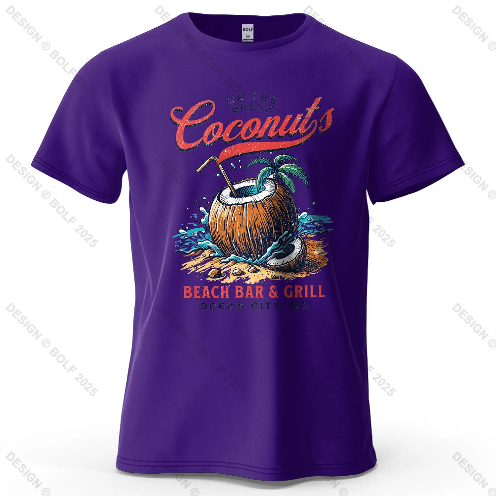Vintage Graphic T-Shirt – 100% Cotton Drop-Shoulder Tee for Men