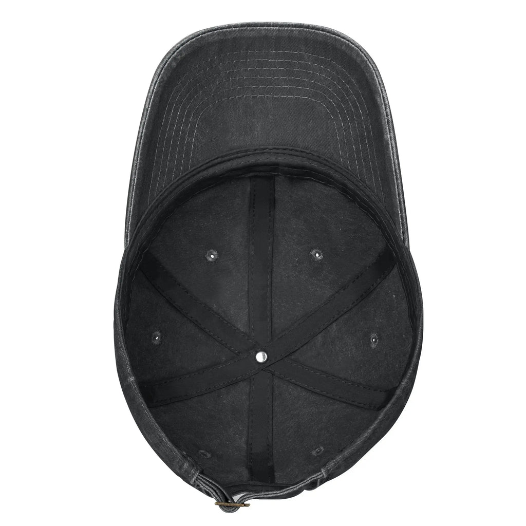 Cartoon Print Snapback Baseball Cap – Unisex Casual Outdoor Hat for Teens & Adults