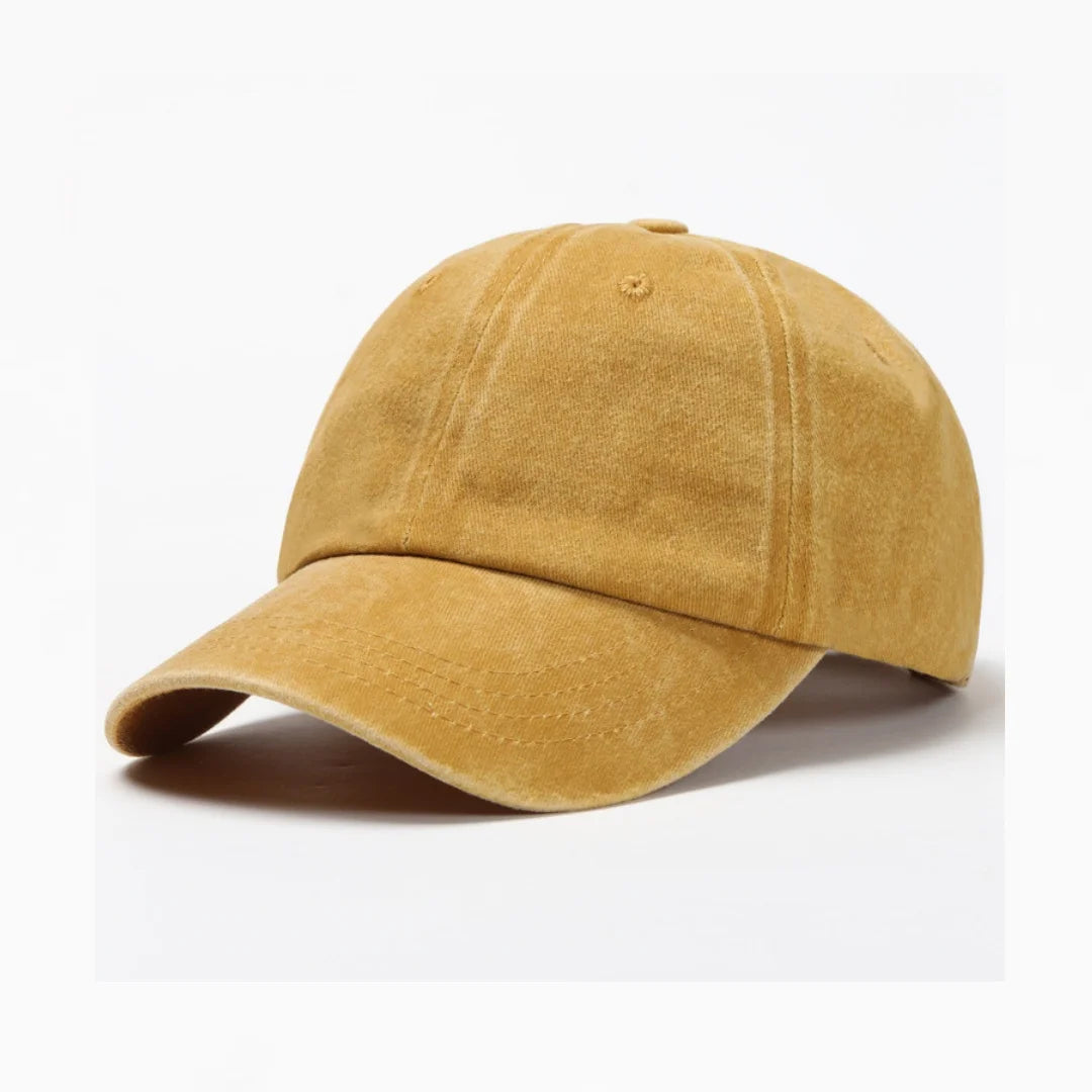 Washed Cotton Vintage Snapback Dad Hat